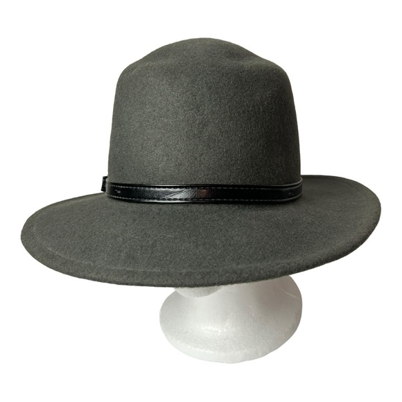Stetson Crushable 100% Wool Hat Gray Western Size Medium Made in USA. - Picture 3 of 9